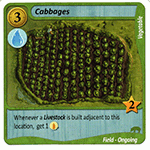  Ǫ ʿ:  Fields of Green: Cabbages