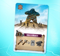  鸮 :  VS ż θ ī Endless Winter: Man VS Megalith Promo Card