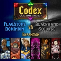  ڵ: ī-Ÿ  - ÷׽ ̴Ͼ vs. ڵ ũ Ȯ Codex: Card-Time Strategy – Flagstone Dominion vs. Blackhand Scourge Expansion