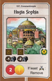  ̼ǽ: ϱ Ǿ 뼺 θ ī Nations: Hagia Sophia promo card