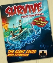  ̺: ƲƼ κ Ż! - Ŵ ¡ ̴ Ȯ Survive: Escape from Atlantis! – The Giant Squid Mini Expansion