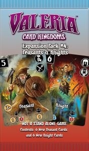  ߷: ī ŷ - Ȯ  #4: ο  Valeria: Card Kingdoms – Expansion Pack #04: Peasants & Knights