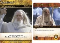   :   ž    -  θ ī The Lord of the Rings: The Two Towers Deck-Building Game – Gandalf Promo Cards