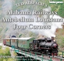  ô Ȯ: ˶ٸ ö,   ֳ &  ڳʽ Age of Steam Expansion: Alabama Railways, Antebellum Louisiana & Four Corners