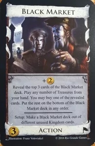 ̴Ͼ: Ͻ θ ī Dominion: Black Market Promo Card