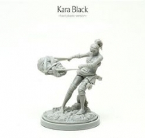  ŷ :  -  ī  θ ̴Ͼ Kingdom Death: Monster – Survivor Kara Black Promo Miniature