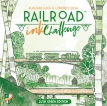  Ϸε ũ ÿ:  ׸  Railroad Ink Challenge: Lush Green Edition
