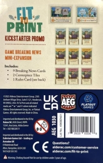    Ʈ:  극ŷ  ̴-Ȯ Fit To Print: Game Breaking News Mini-Expansion