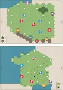      Ȯ:  &   Age of Steam Deluxe Expansion: France & Poland Maps