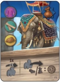  Ʊ׶: Ϲٹٸ ڳ θ ī Agra: Ambabari Elephant Promo Card