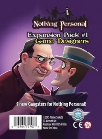   ۽ Ȯ  1:  ̳ Nothing Personal Expansion Pack #1: Game Designers