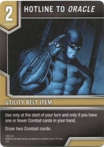  Ʈ: įƼ Ż - Ŭ ֶ θ ī Batman: Arkham City Escape – Hotline to Oracle Promo card