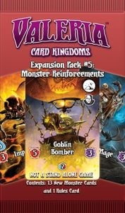  ߷: ī ŷ - Ȯ  #5 :  ȭ Valeria: Card Kingdoms – Expansion Pack #05: Monster Reinforcements