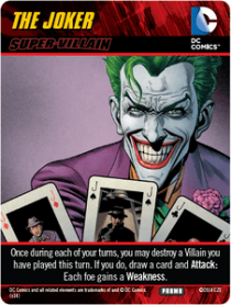  DC - :  ̺ - Ŀ   DC Deck-Building Game: Forever Evil – The Joker Super Villain
