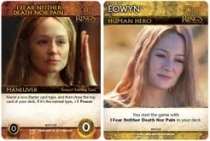   :   ž    -  θī The Lord of the Rings: The Two Towers Deck-Building Game - Eowyn Promos