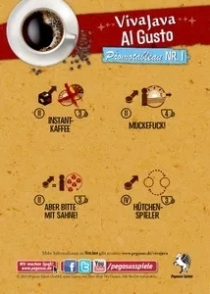  ڹ: Ŀ : ֻ : ǰ θ VivaJava: The Coffee Game: The Dice Game: Al Gusto – Promotableau NR. 1