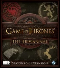    Ʈ :  5-8 Ȯ Game of Thrones Trivia Game: Seasons 5-8 Expansion
