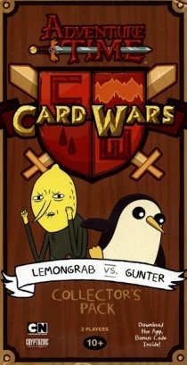  庥ó Ÿ ī :   vs.  Adventure Time Card Wars: Lemongrab vs. Gunter