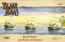   ٴ:  ո ر 3 Black Seas: Royal Navy 3rd Rates of Renown